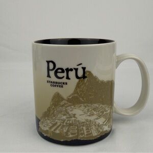 Starbucks Peru City Mug 16 oz Coffee Cup Global Icon Series 2017